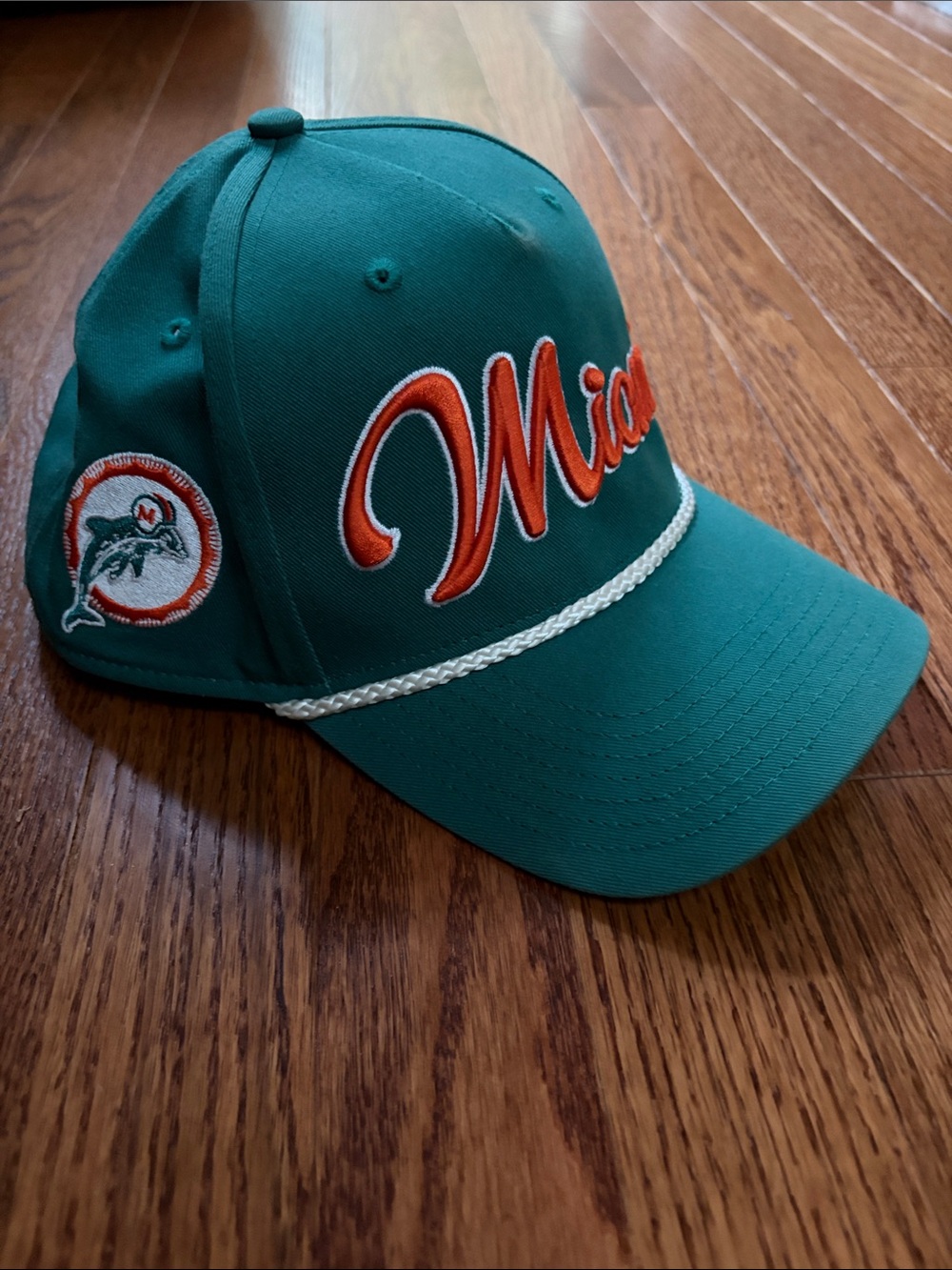 47 Brand Miami Dolphins - Teal and Orange Snapback